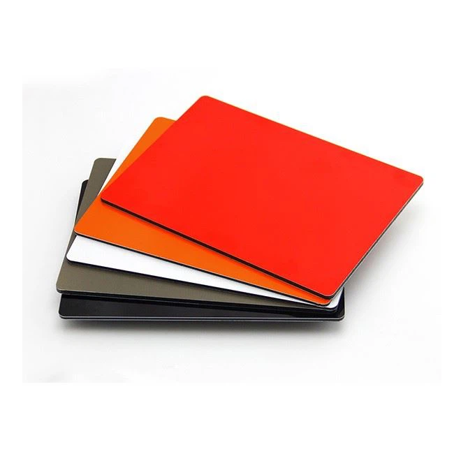 Pvdf Acp Acm Aluminum Composite High Gloss Black Alucobond Panels